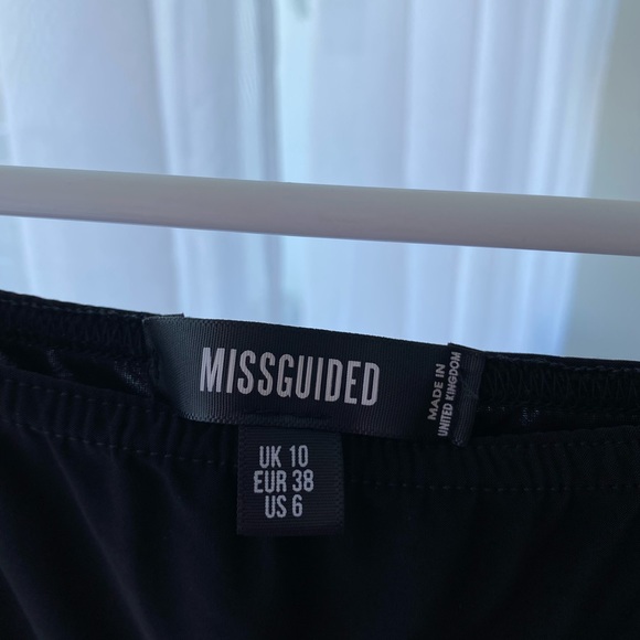 MISSGUIDED RUCHEED OFF THE SHOULDER MAXI DRESS - Picture 3 of 4